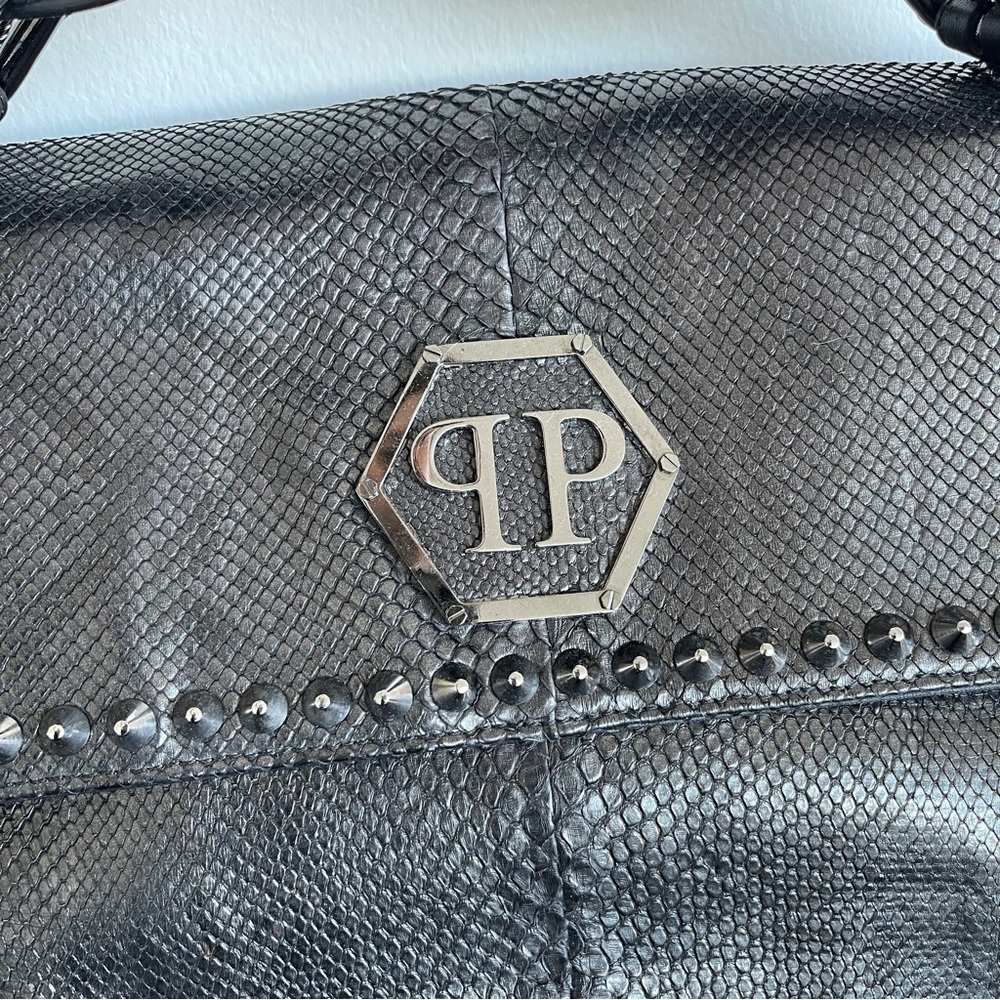 Philipp Plein Python Handbag - Picture 2 of 8
